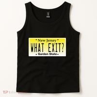 Funny Nj What Exit New Jersey Garden State Parkway Tank Top thumb 2