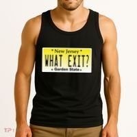 Funny Nj What Exit New Jersey Garden State Parkway Tank Top thumb 3