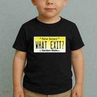 Funny Nj What Exit New Jersey Garden State Parkway Toddler T-Shirt thumb 2