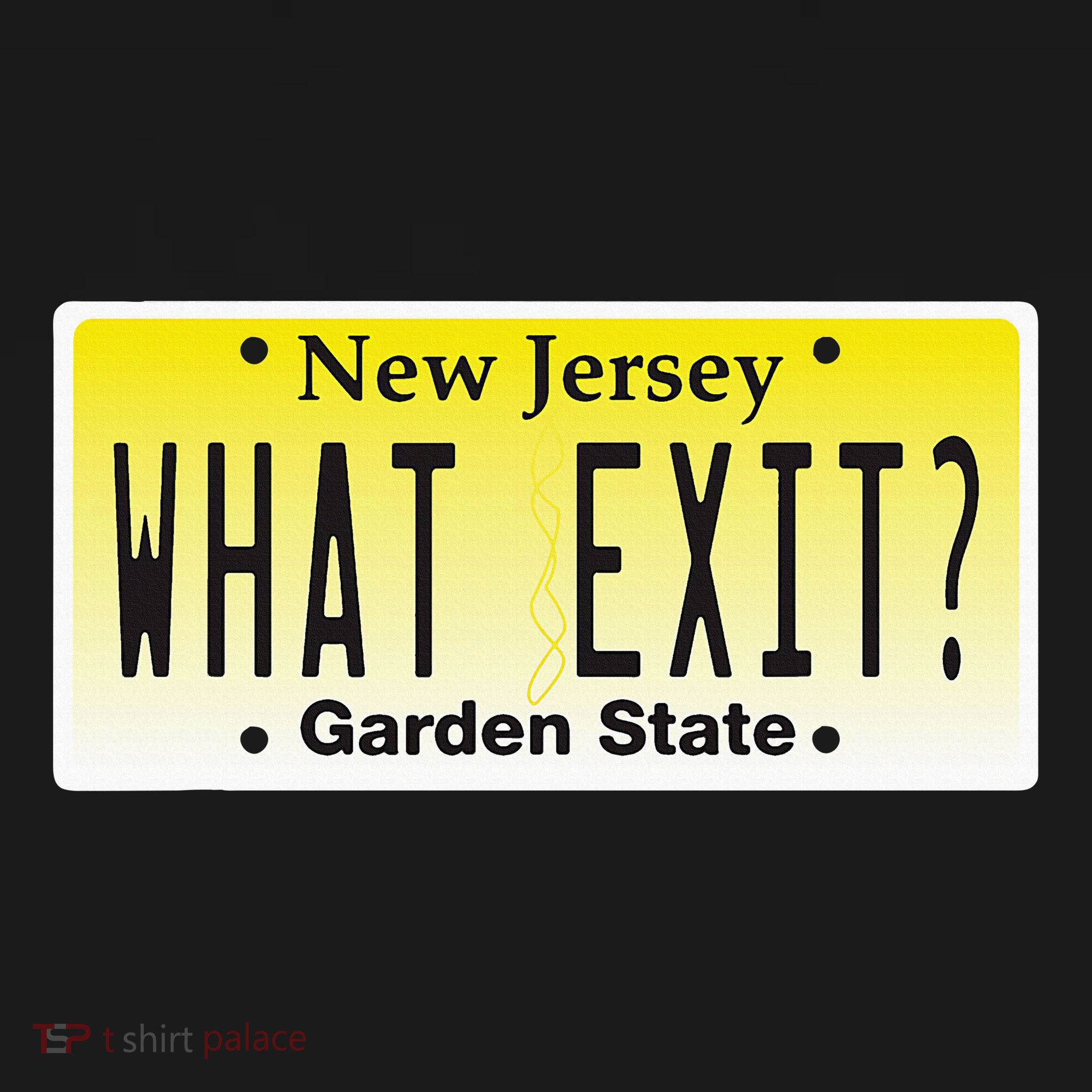 Funny Nj What Exit New Jersey Garden State Parkway Toddler T-Shirt