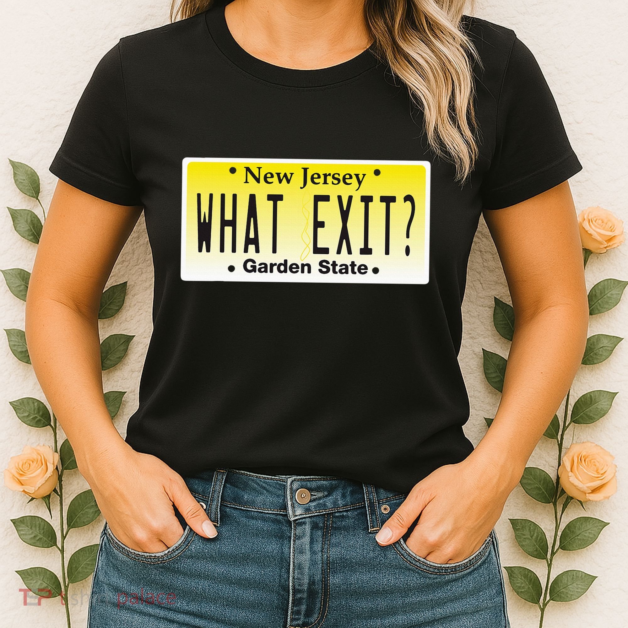 Funny Nj What Exit New Jersey Garden State Parkway Women's T-Shirt