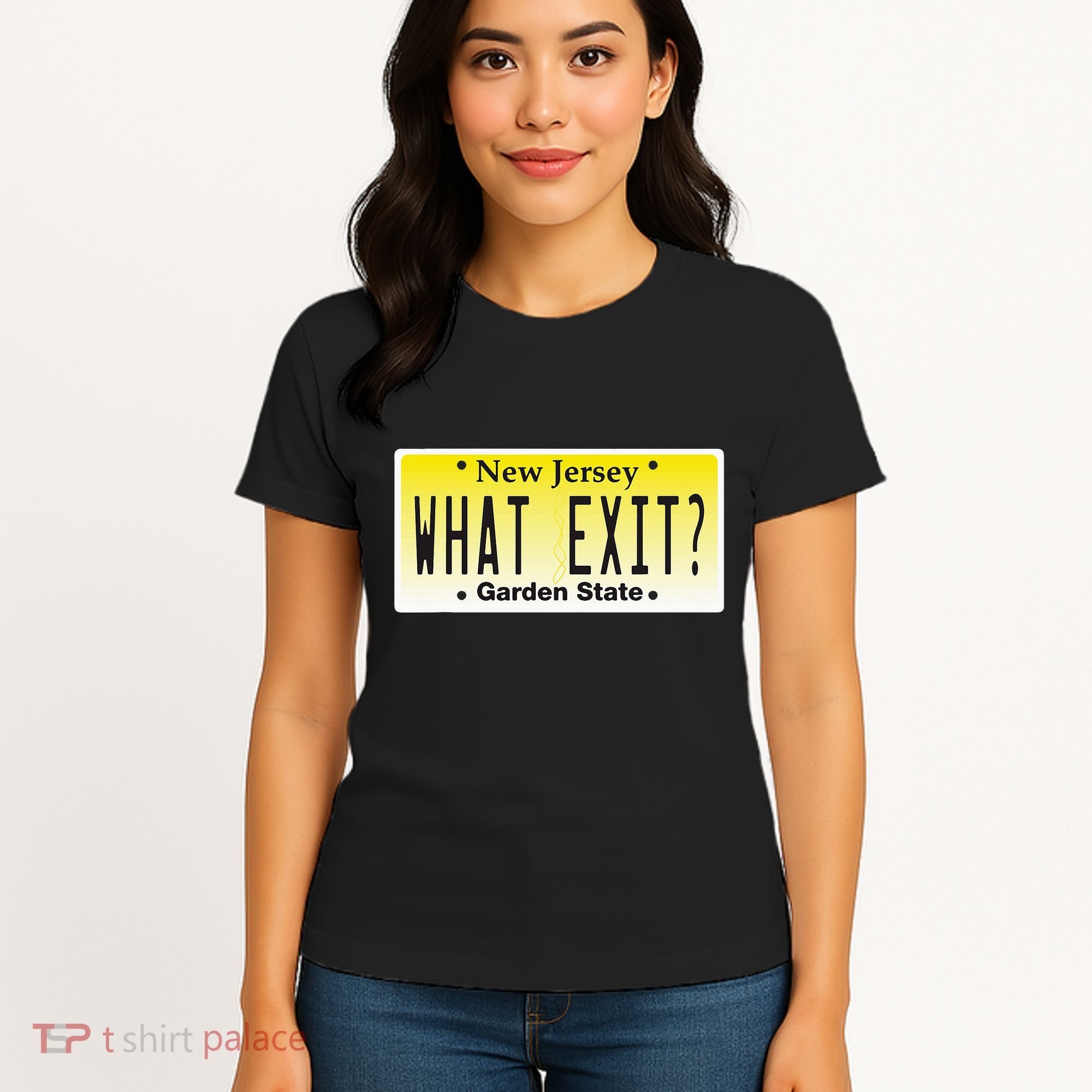 Funny Nj What Exit New Jersey Garden State Parkway Women's T-Shirt