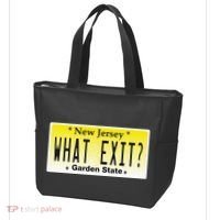 Funny Nj What Exit New Jersey Garden State Parkway Tote Bag thumb 3
