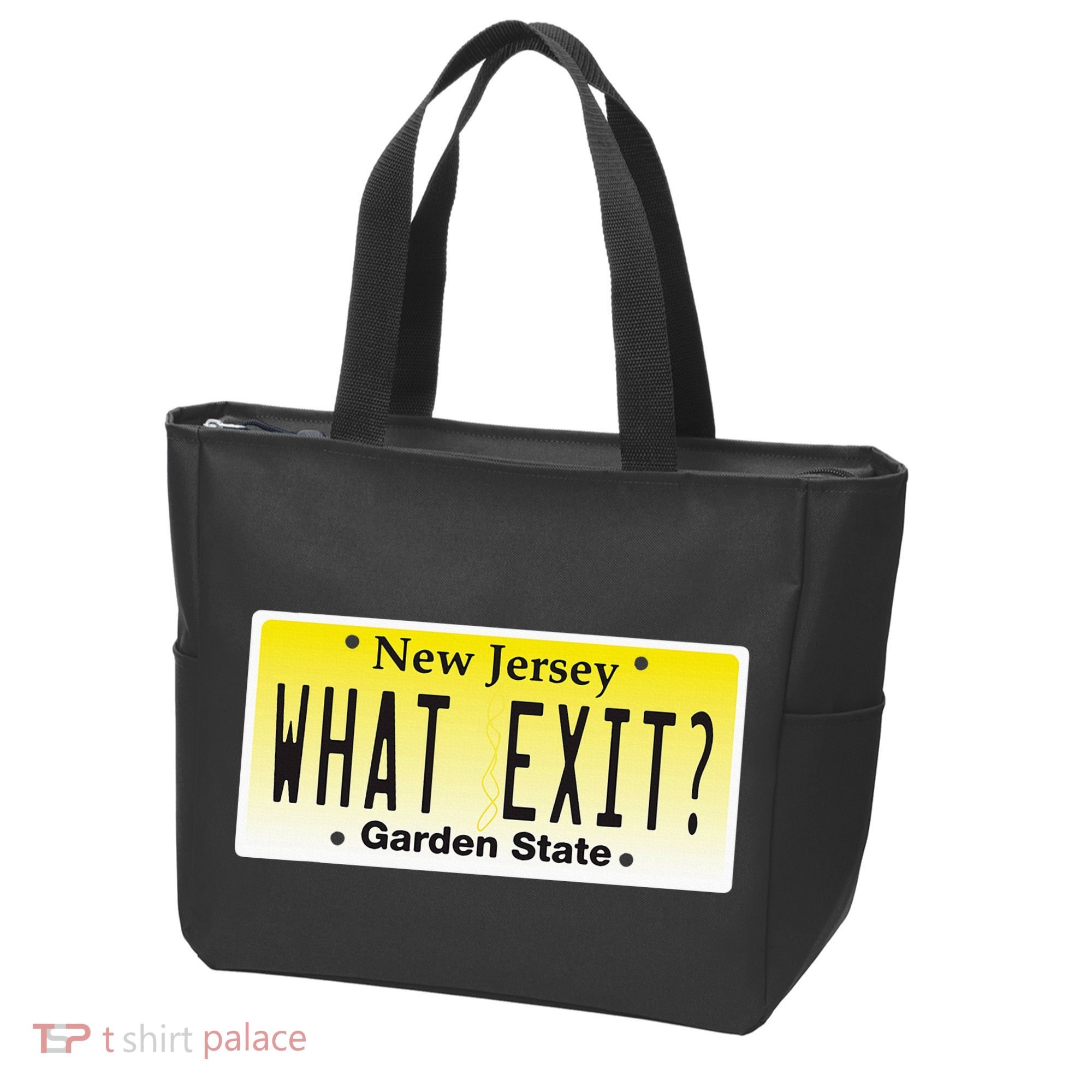 Funny Nj What Exit New Jersey Garden State Parkway Tote Bag