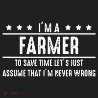 Farmer Never Wrong Farmer Shirts Gift For Farmer Comfort Colors Boxy T-Shirt thumb 3