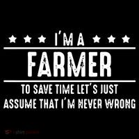 Farmer Never Wrong Farmer Shirts Gift For Farmer Ornament thumb 1