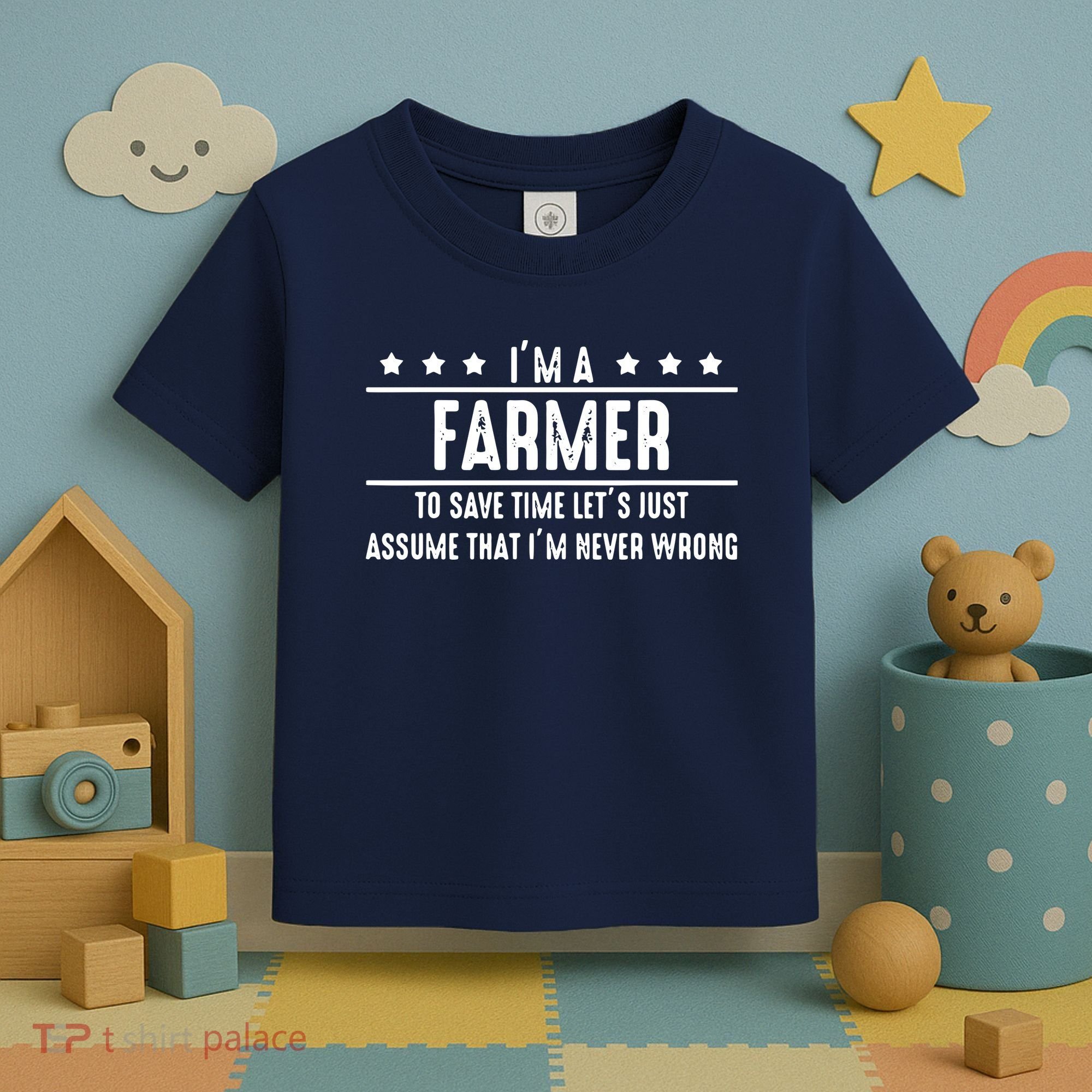 Farmer Never Wrong Farmer Shirts Gift For Farmer Toddler T-Shirt
