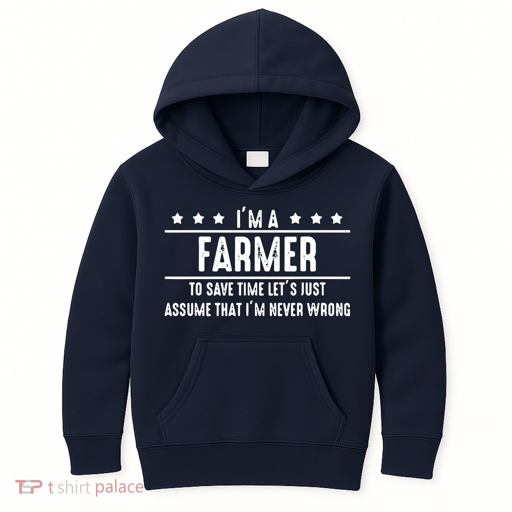 Farmer Never Wrong Farmer Shirts Gift For Farmer Kids Hoodie