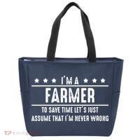 Farmer Never Wrong Farmer Shirts Gift For Farmer Tote Bag thumb 0