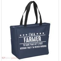 Farmer Never Wrong Farmer Shirts Gift For Farmer Tote Bag thumb 2