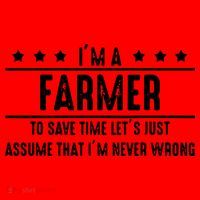 Farmer Never Wrong Farmer Shirts Gift For Farmer Santa Hat thumb 1