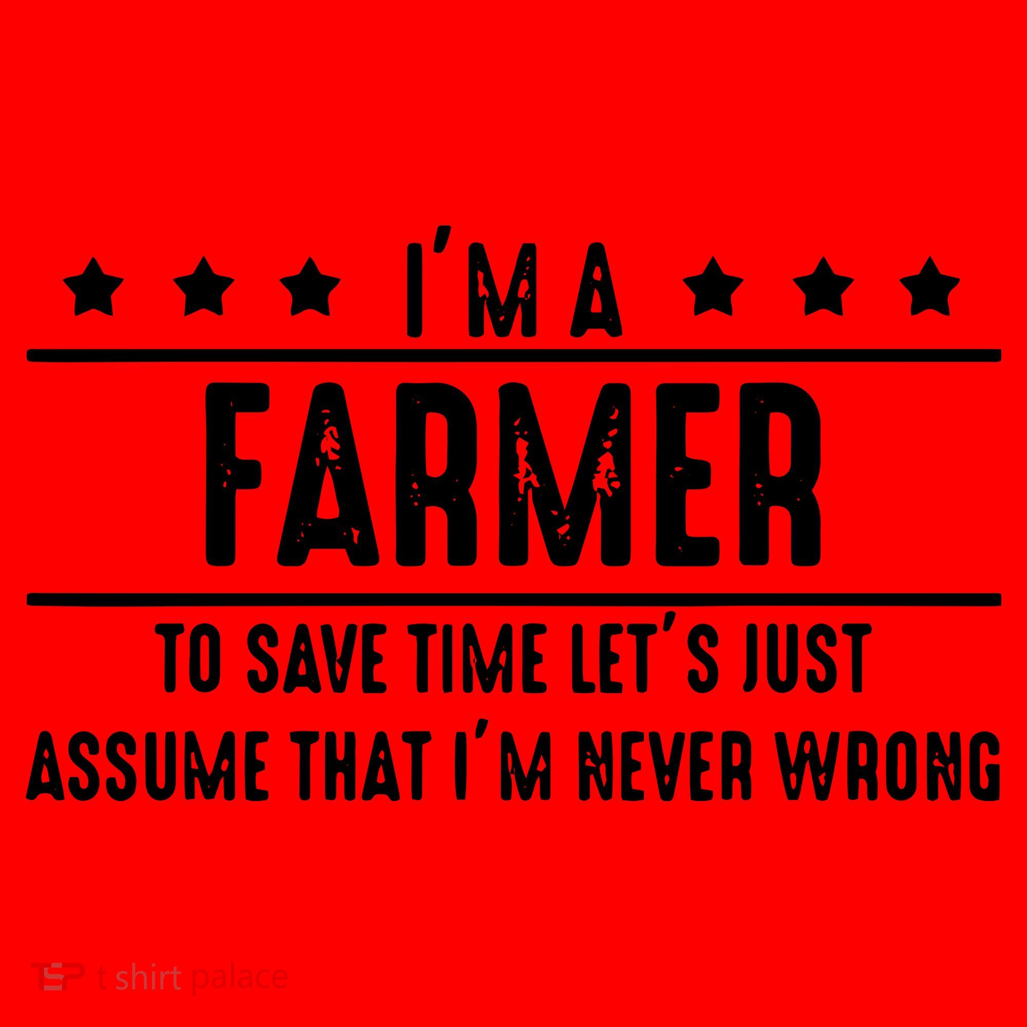 Farmer Never Wrong Farmer Shirts Gift For Farmer Santa Hat