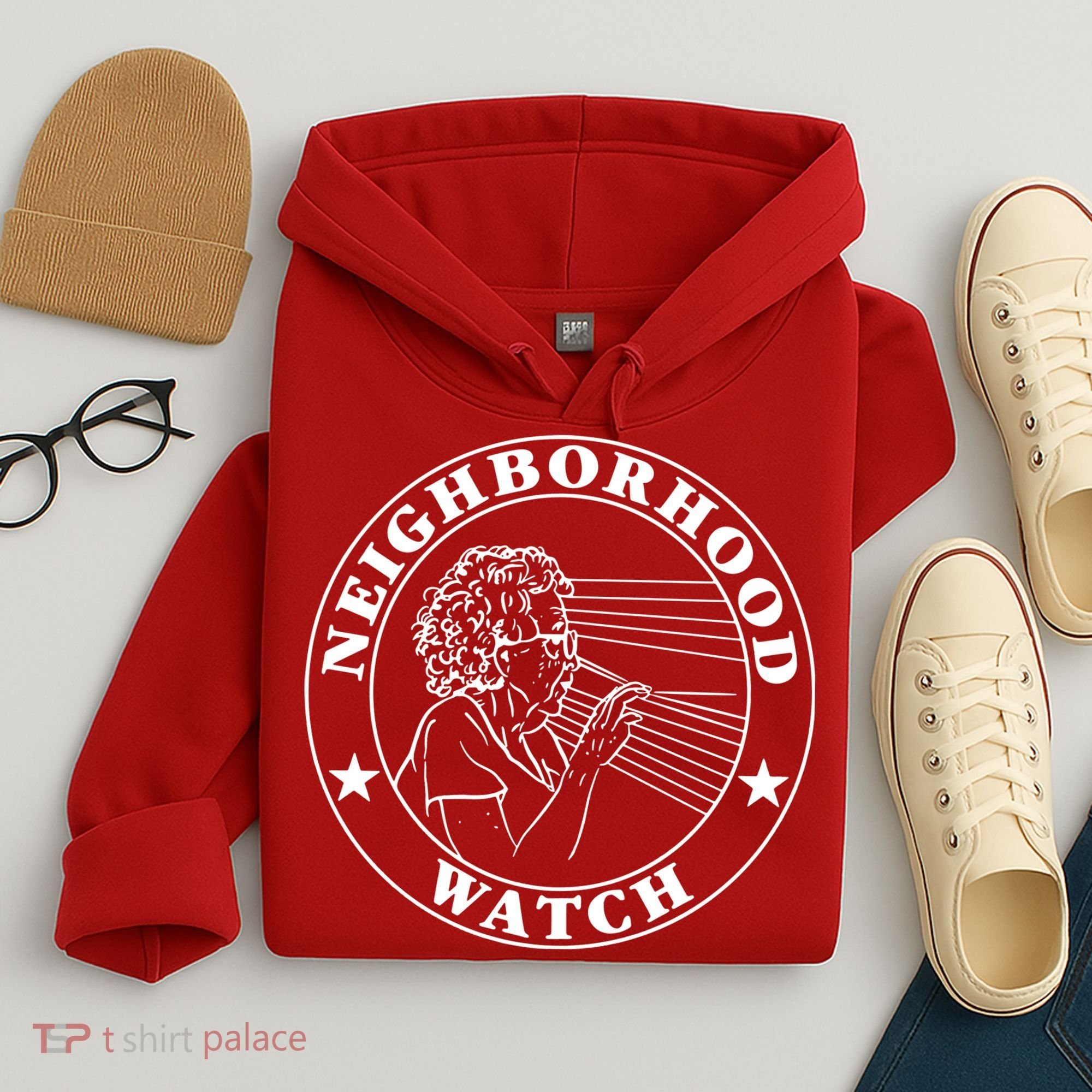 Funny Neighborhood Watch Hoodie