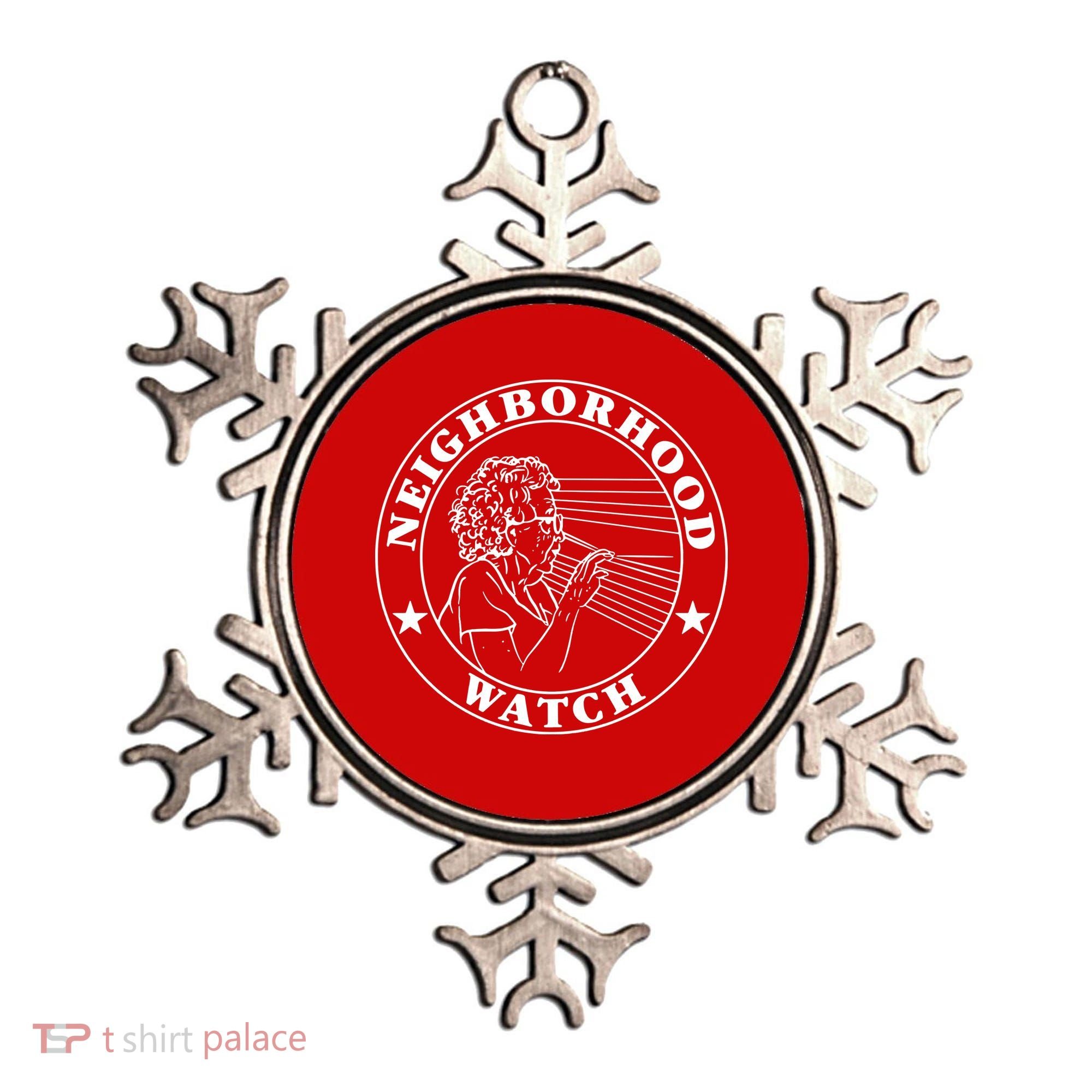 Funny Neighborhood Watch Ornament