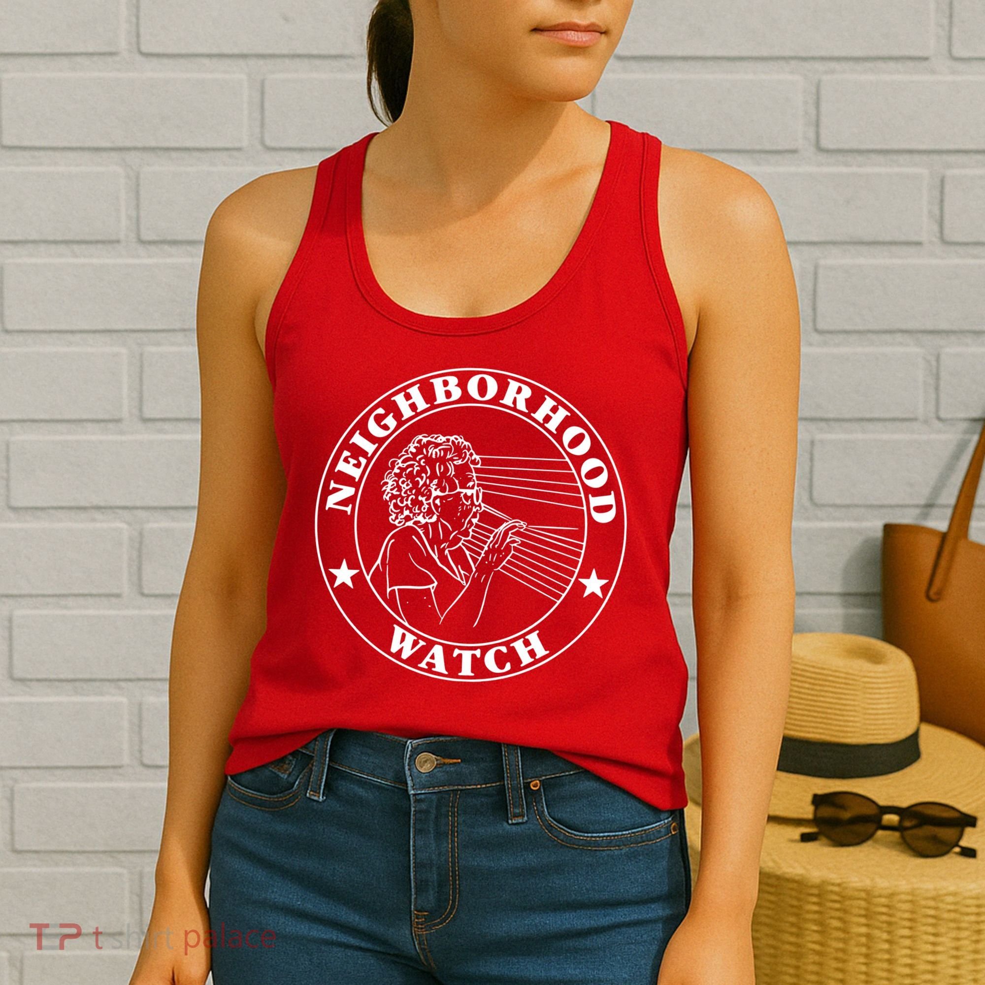 Funny Neighborhood Watch Women's Tank Top