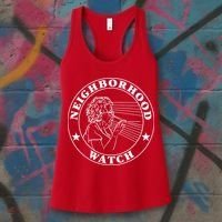 Funny Neighborhood Watch Women's Tank Top thumb 3
