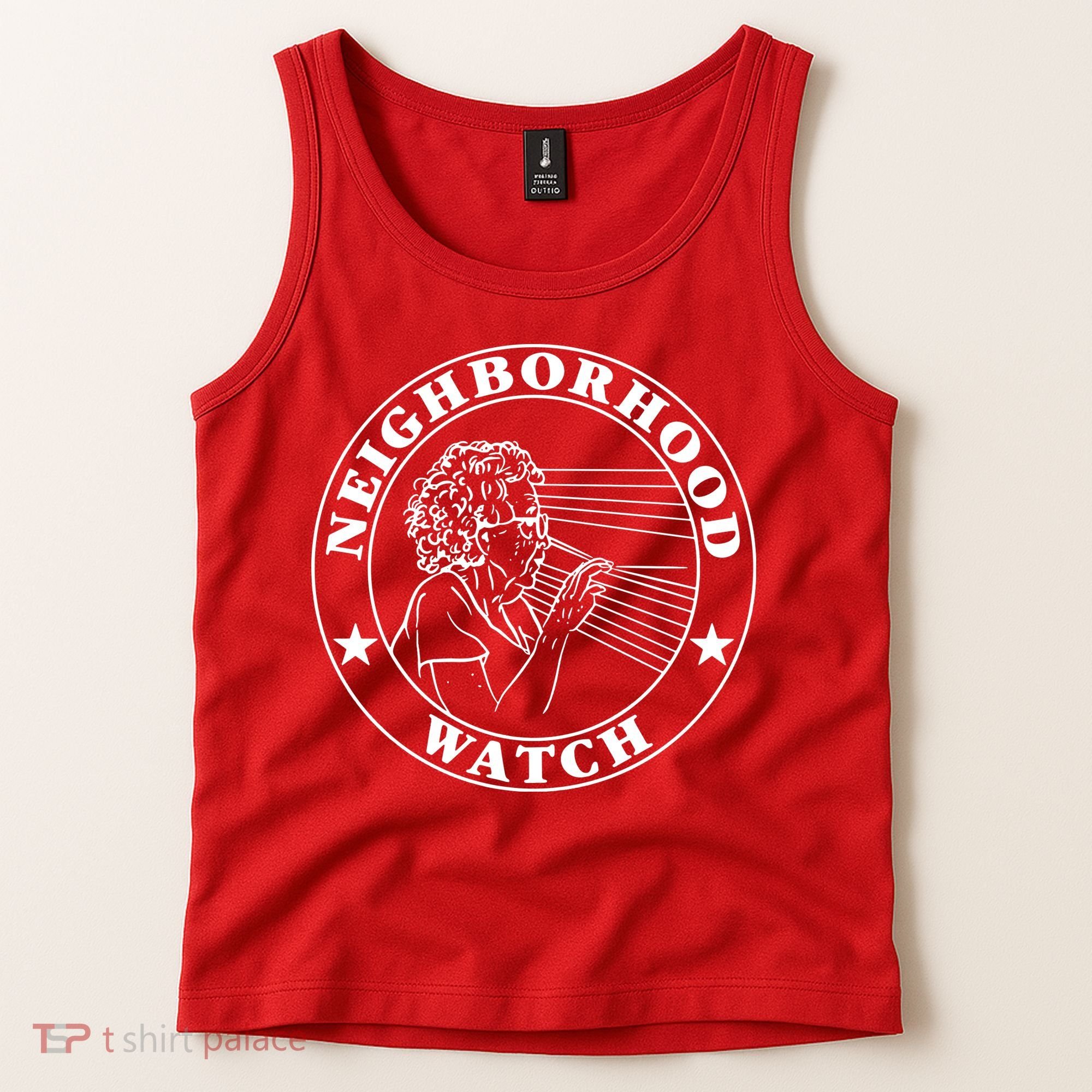 Funny Neighborhood Watch Tank Top