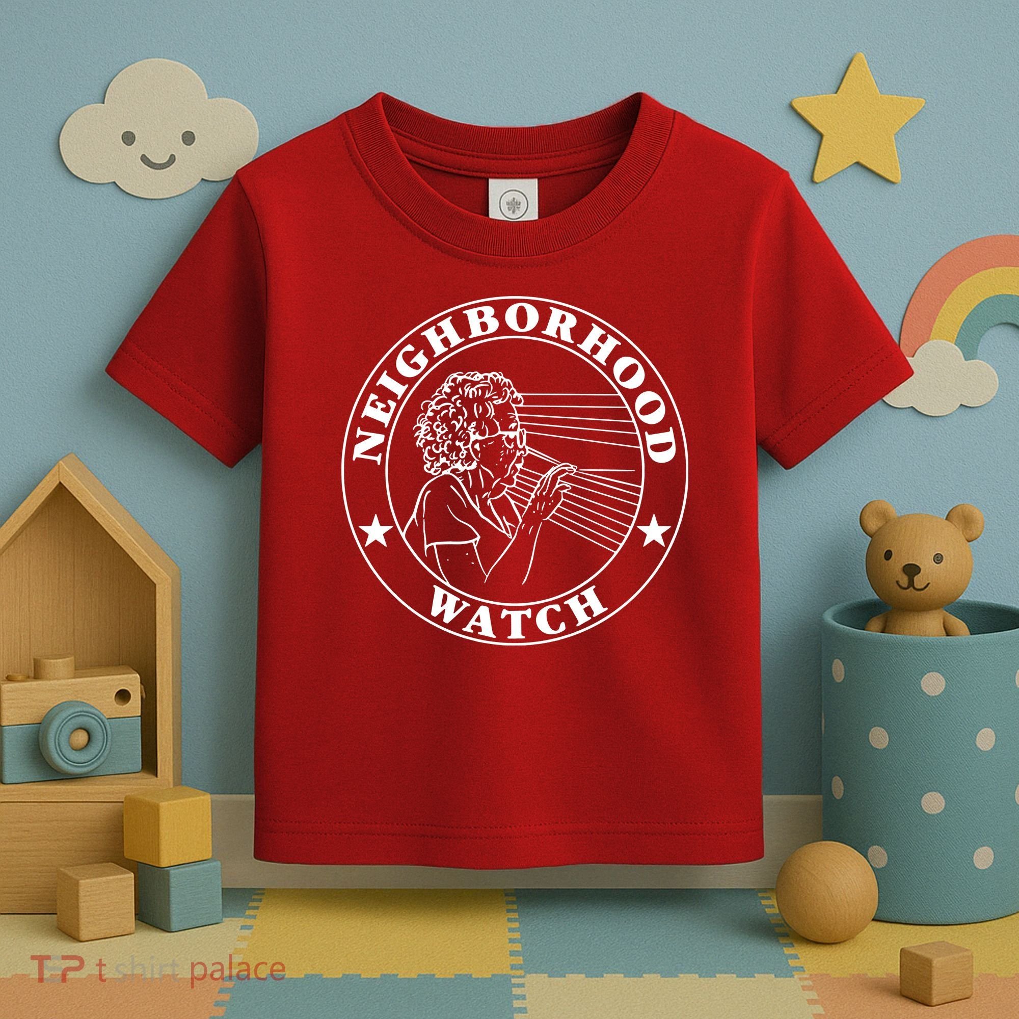 Funny Neighborhood Watch Toddler T-Shirt