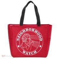 Funny Neighborhood Watch Tote Bag thumb 0