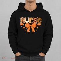 Fall Nurse Women Pumpkin Season Autumn Thanksgiving Hoodie thumb 0