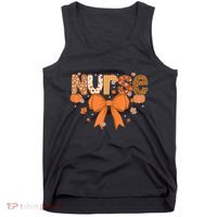 Fall Nurse Women Pumpkin Season Autumn Thanksgiving Tank Top thumb 0