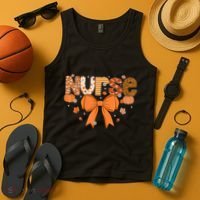 Fall Nurse Women Pumpkin Season Autumn Thanksgiving Tank Top thumb 4