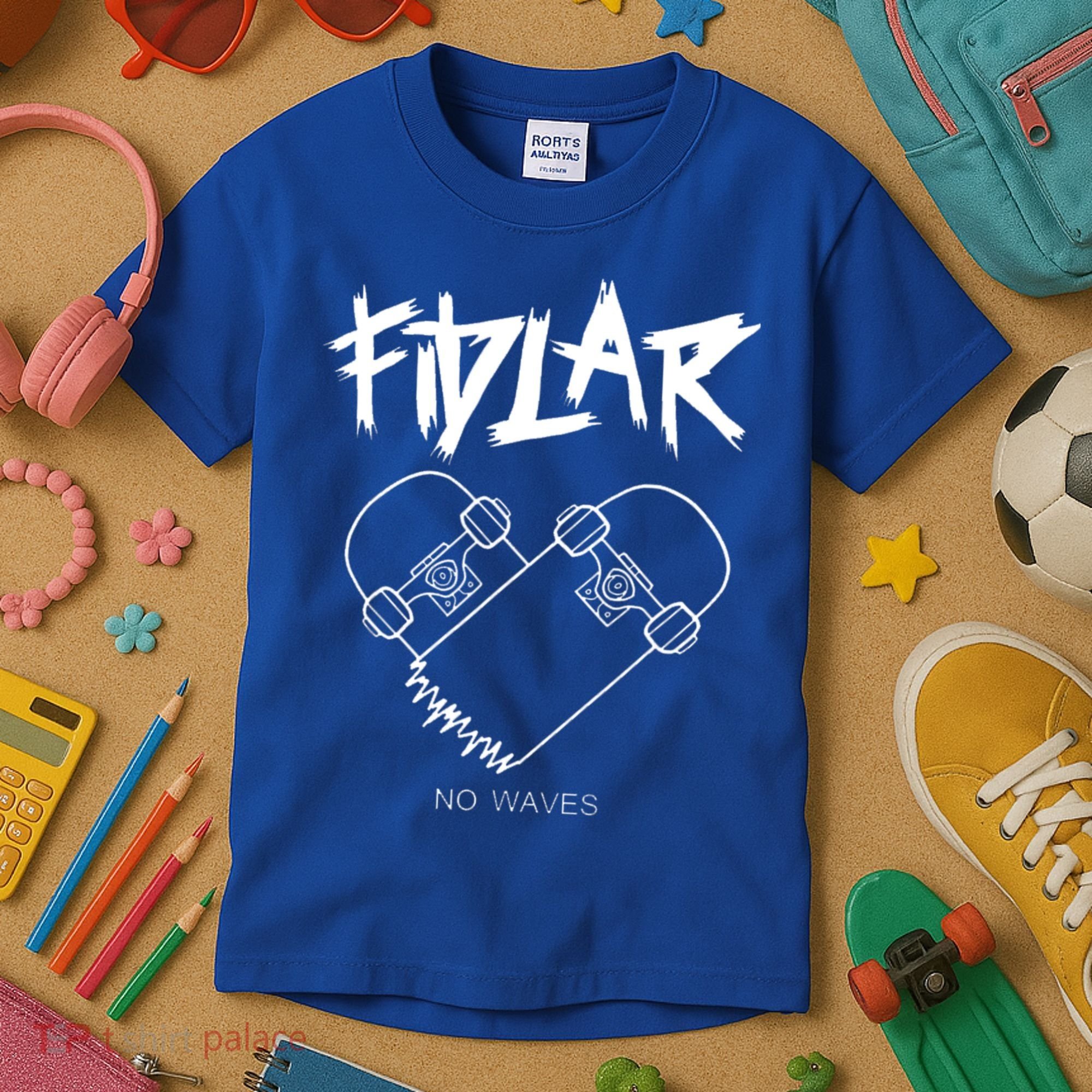 Fidlar No Waves Fans , Music Kids T-Shirt