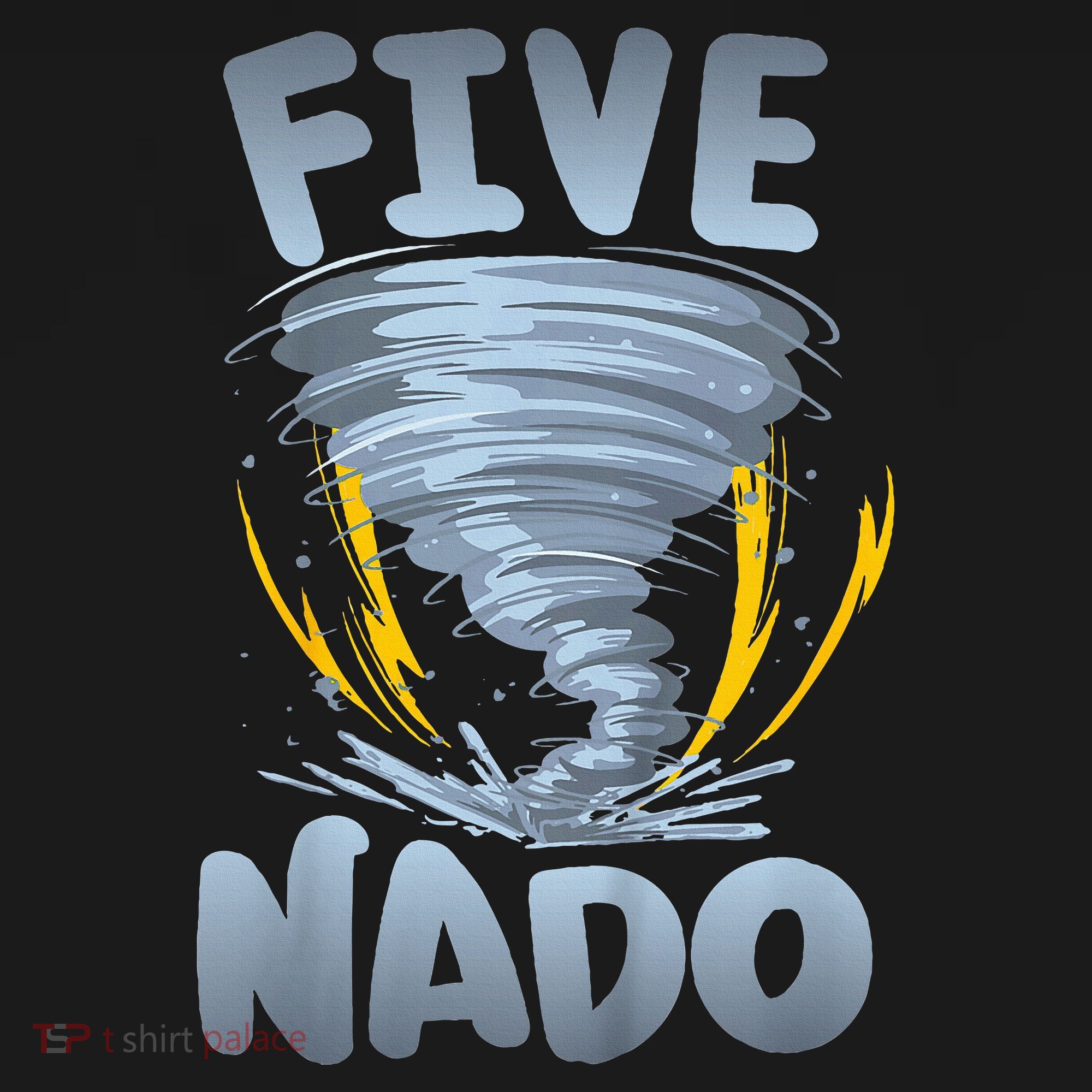 Five Nado Warning 5th Birthday Tornado Themed Birthday Women's Tank Top