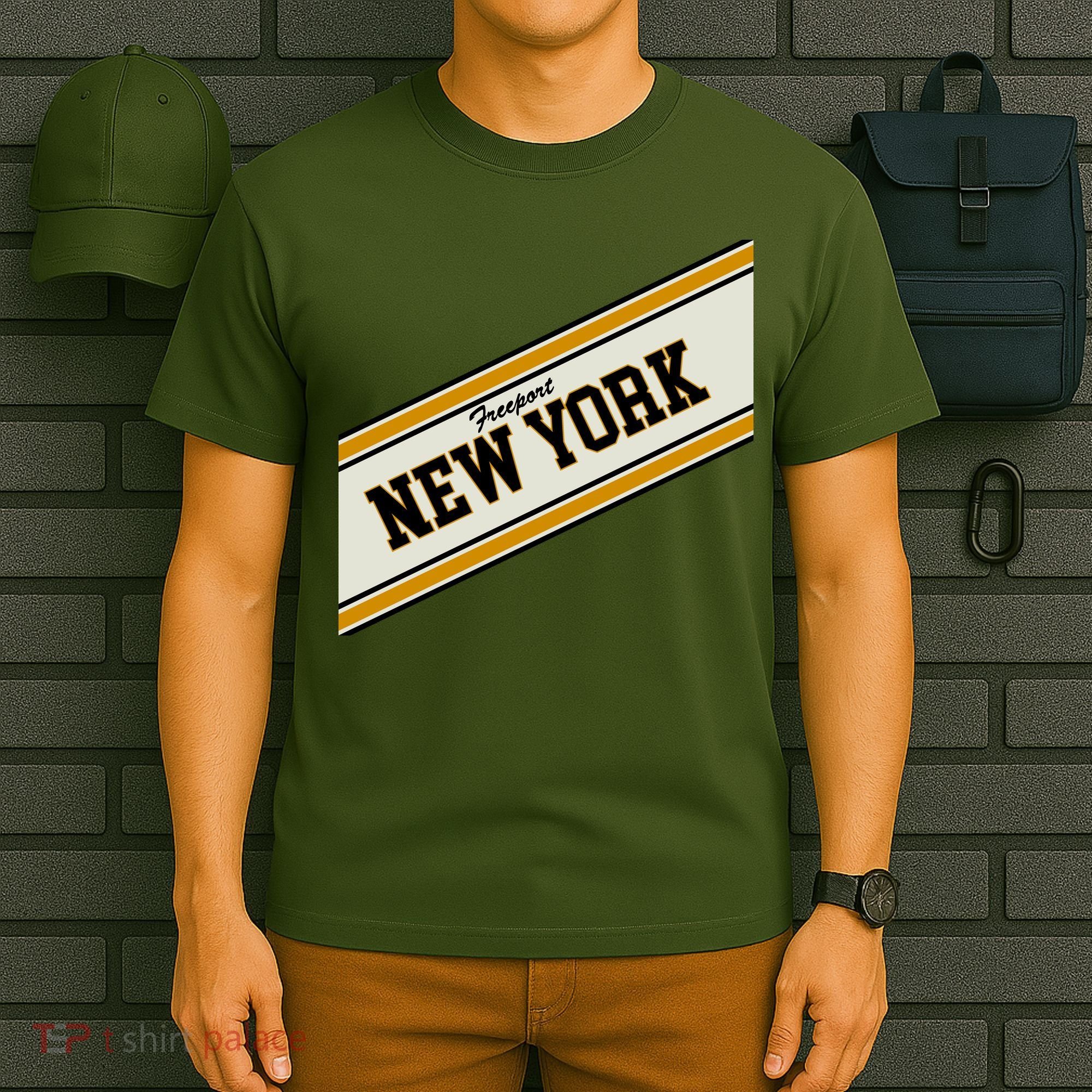 Freeport New York Varsity Logo T-Shirt