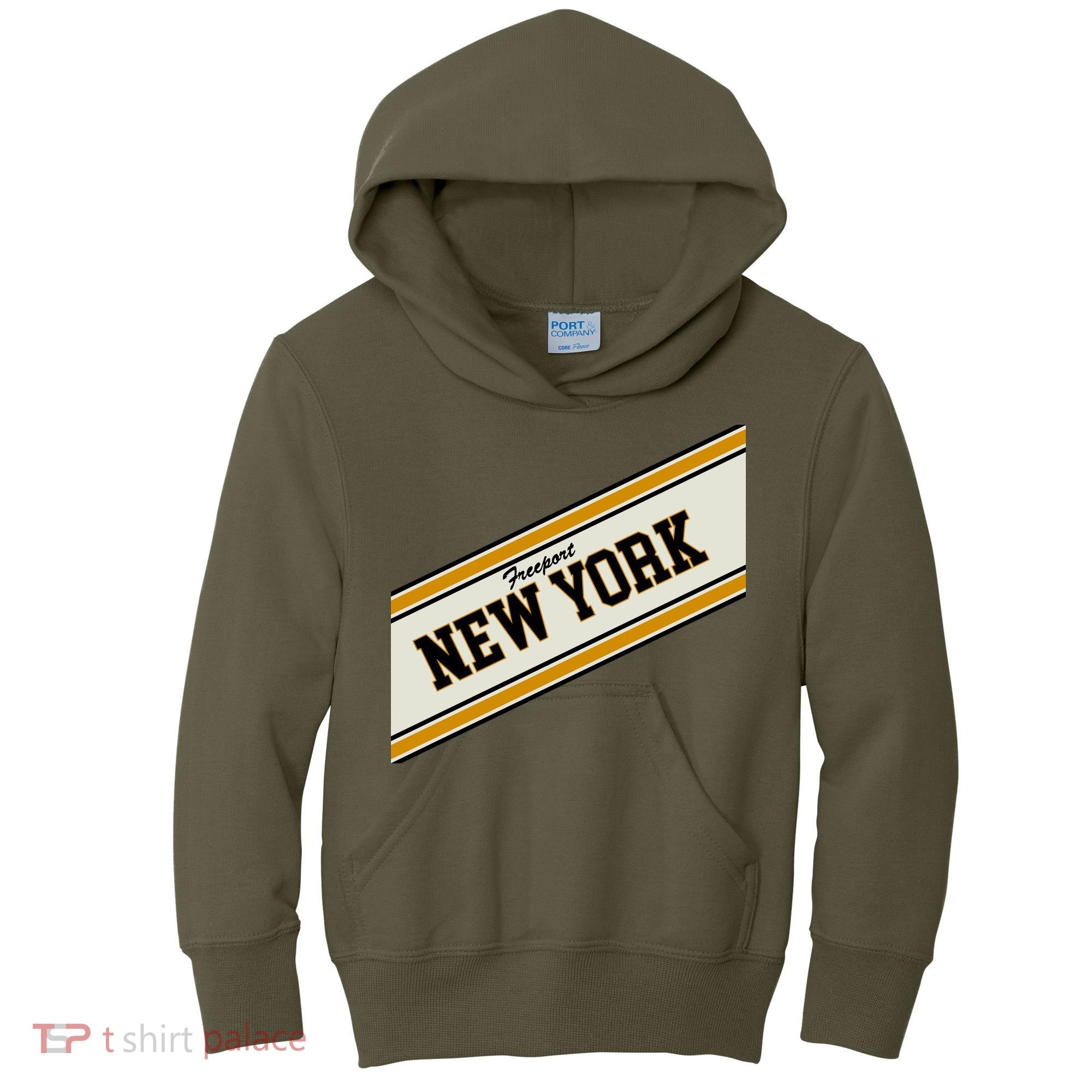 Freeport New York Varsity Logo Kids Hoodie