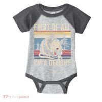 First Of All I’M A Delight Sarcastic Angry Opossum Possum Infant Baby Jersey Bodysuit thumb 0