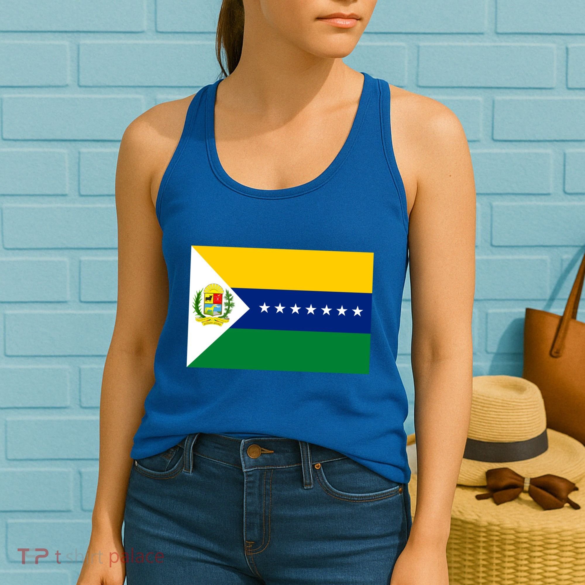 Flag Of Apure State Of Venezuela Gift Women's Tank Top