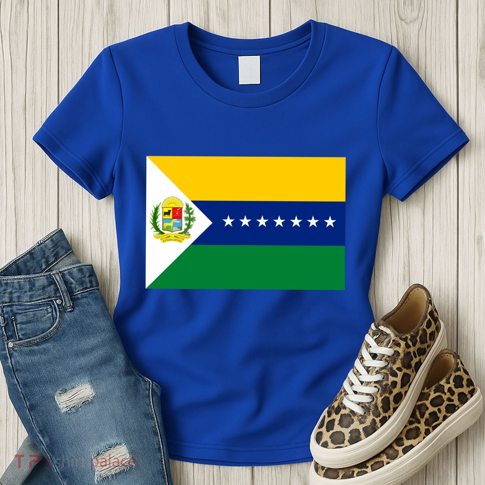 Flag Of Apure State Of Venezuela Gift Women's T-Shirt