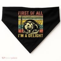 First Of All IM A Delight USA-Made Doggie Bandana thumb 0