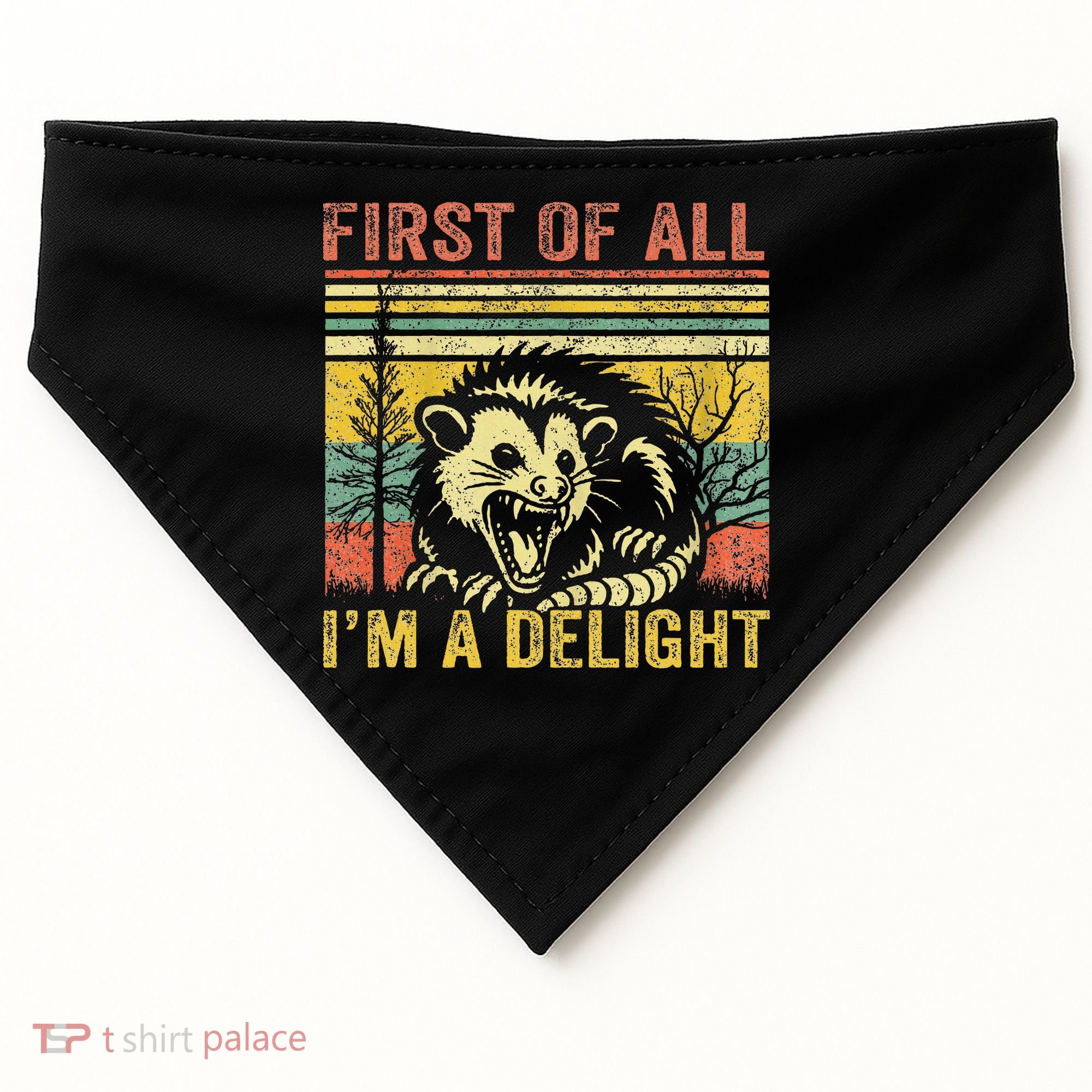 First Of All IM A Delight USA-Made Doggie Bandana