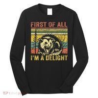 First Of All IM A Delight Long Sleeve Shirt thumb 0