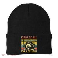 First Of All IM A Delight Beanie thumb 0