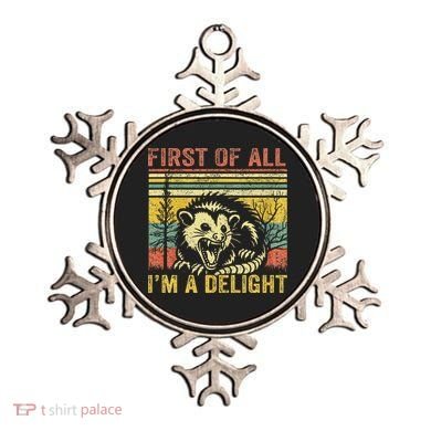 First Of All IM A Delight Ornament
