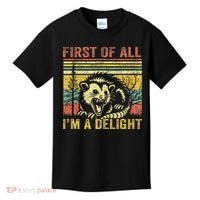 First Of All IM A Delight Kids T-Shirt thumb 0