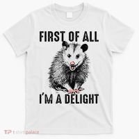 First Of All IM A Delight Opossum Lover Matching T-Shirt thumb 0