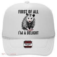 First Of All IM A Delight Opossum Lover Matching Hat thumb 0
