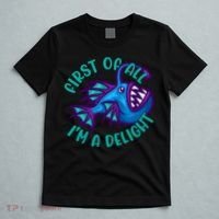 First Of All I'm A Delight Anglerfish Funny Fish T-Shirt thumb 5