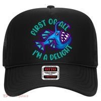 First Of All I'm A Delight Anglerfish Funny Fish Hat thumb 0