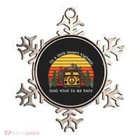 Funny On A Dark Desert Highway Retro 1 Ornament thumb 0