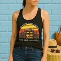 Funny On A Dark Desert Highway Retro 1 Women's Tank Top thumb 2