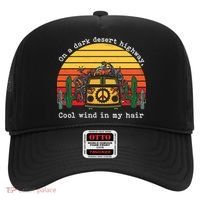 Funny On A Dark Desert Highway Retro 1 Hat thumb 0