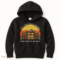 Funny On A Dark Desert Highway Retro 1 Kids Hoodie thumb 0
