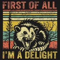 First Of All IM A Delight Funny Quote Women's Hoodie thumb 2