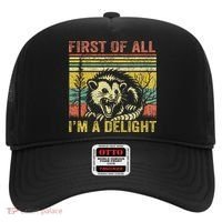 First Of All IM A Delight Funny Quote Hat thumb 0