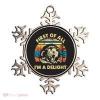 First Of All Im A Delight Opossum Possum Ornament thumb 0